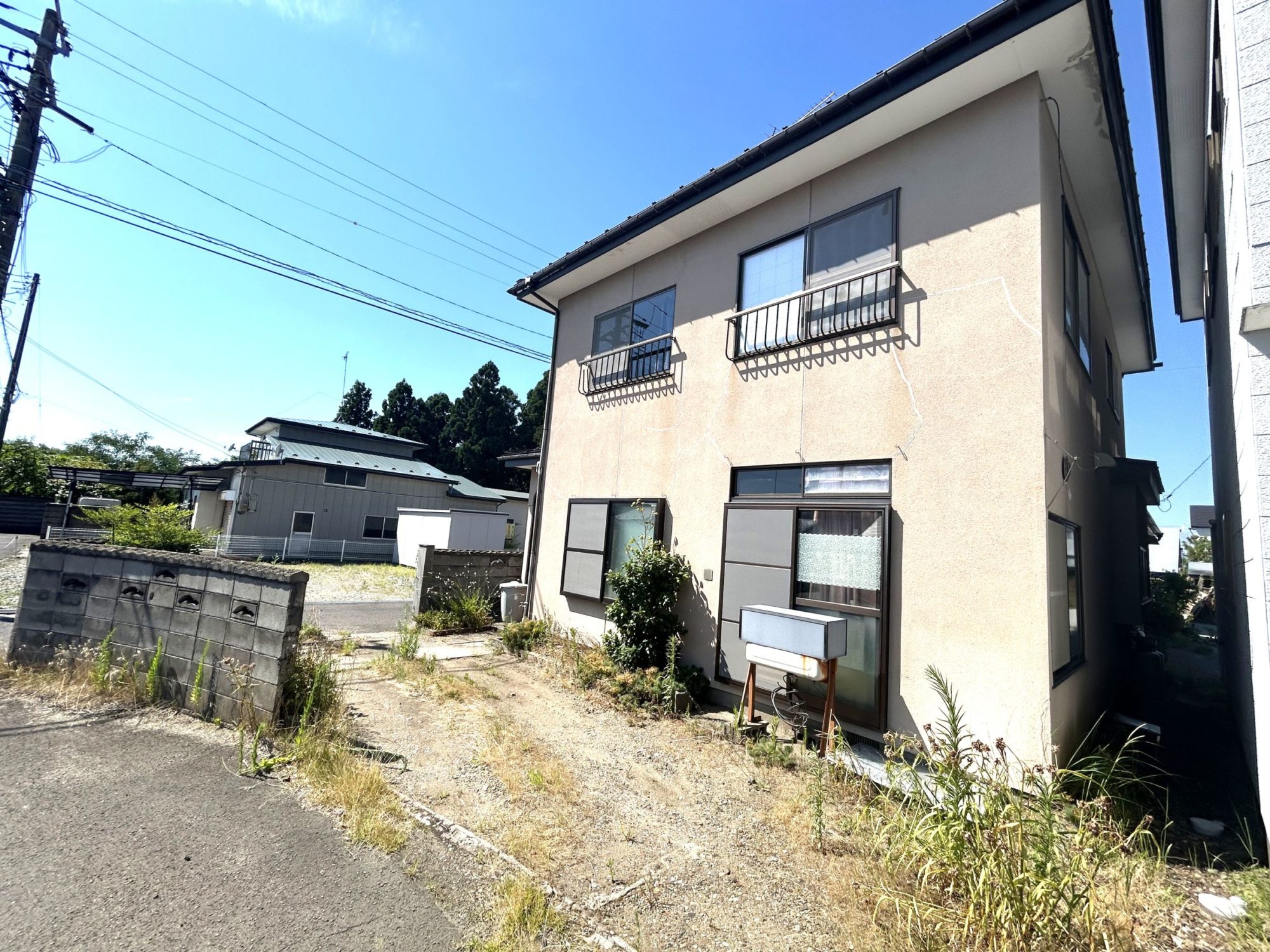 外観（駐車場）